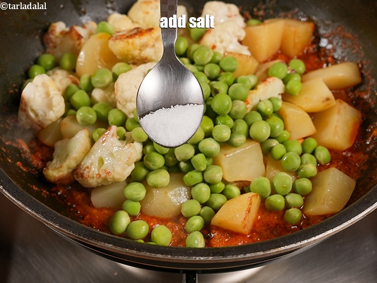 Step 27 – Add salt to taste.