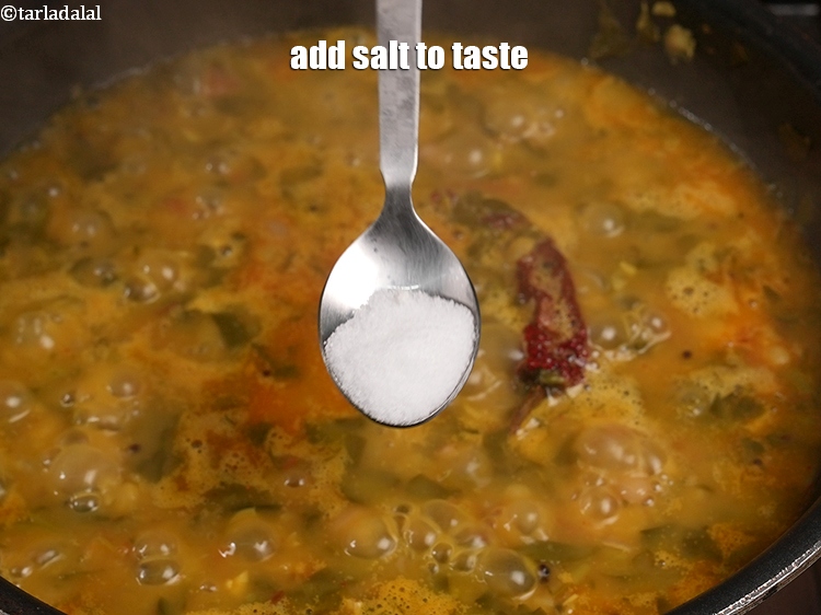 Step 27 – Add salt to taste.
