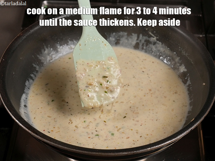 Step 27 – Cook on a medium flame for 3 to 4 minutes until the sauce thickens. Keep …