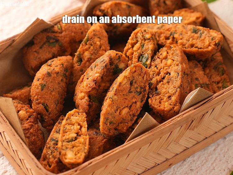 Step 27 – Drain on an absorbent paper.&nbsp;