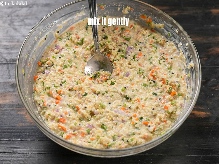 स्टेप 27 – इसे धीरे से मिलाएं।