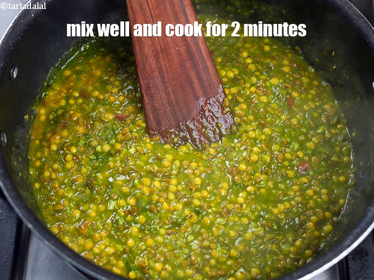 Step 27 – Mix well and cook on medium flame for 2 minutes.