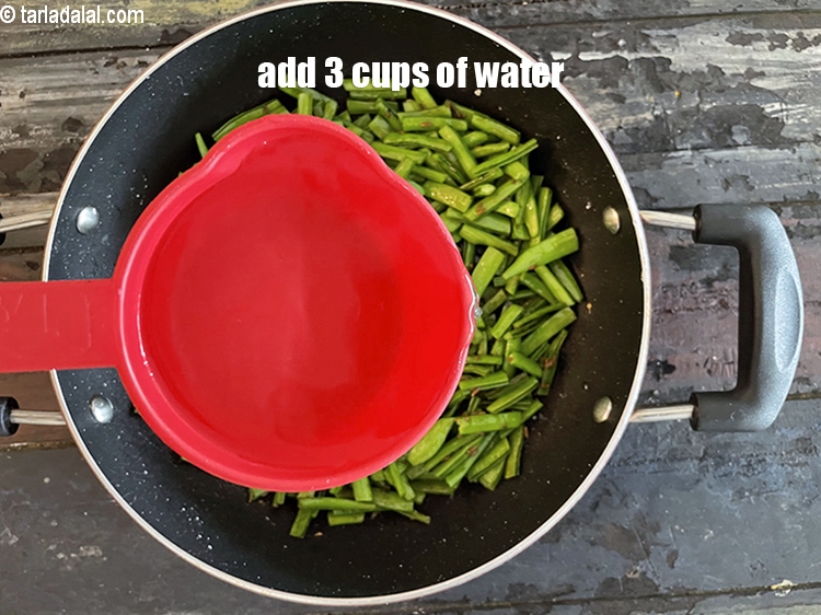 Step 27 – Add 3 cups of water.