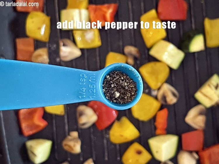 Step 27 – Add black pepper to taste.
