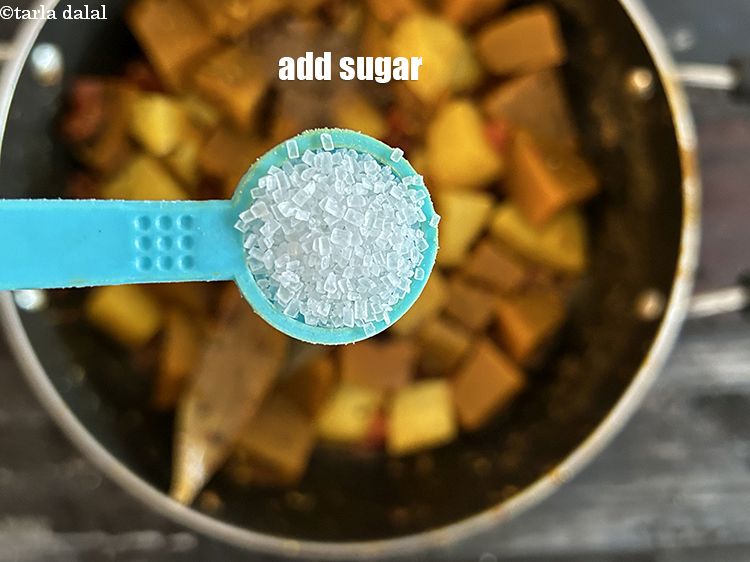 Step 27 – Add&nbsp;<meta charset="UTF-8" />1/2 tsp&nbsp;<a href="glossary-sugar-chini-shakkar-278i">sugar</a>.