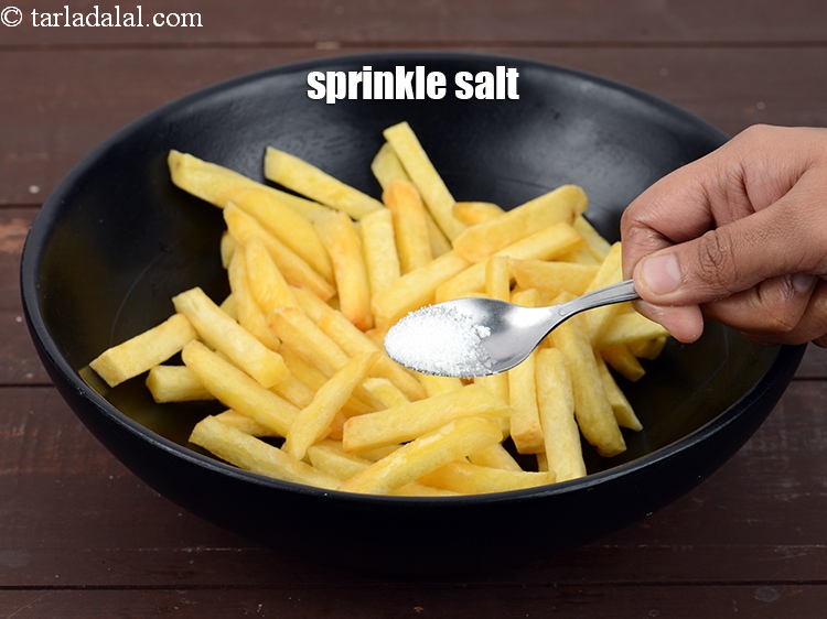 Step 29 – Sprinkle salt.