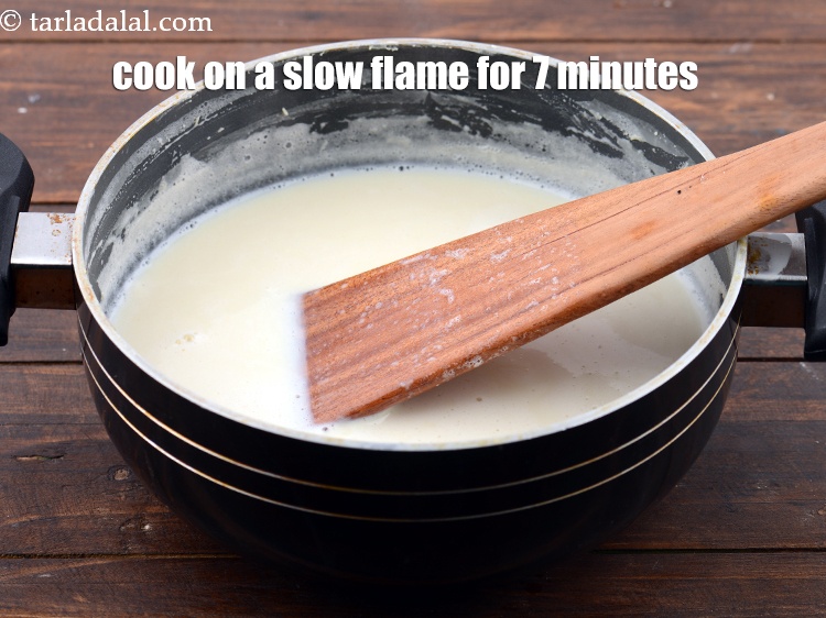 Step 27 – Cook on a slow flame for 7 minutes, while stirring continuously. At this stage the …