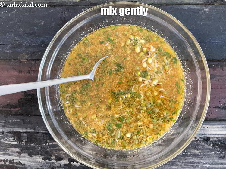 Step 28 – Mix gently.