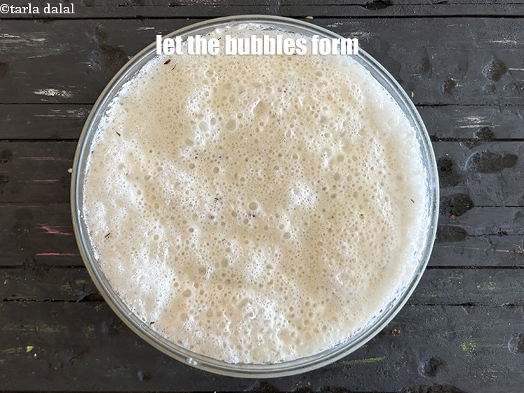 Step 28 – <p>Let the bubbles form.</p>