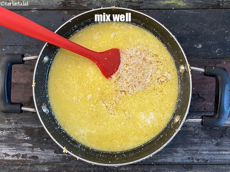 स्टेप 27 – अच्छी तरह से मलाएं।