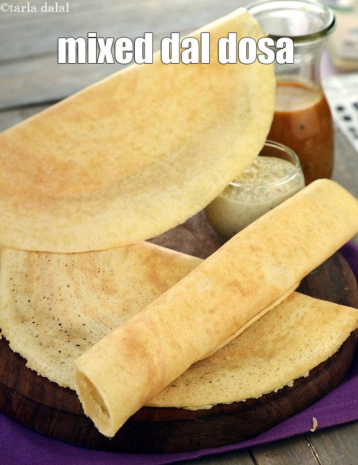 Step 32 – Serve <strong>dal and rice dosa | mixed dal dosa | South Indian mixed dal dosa …