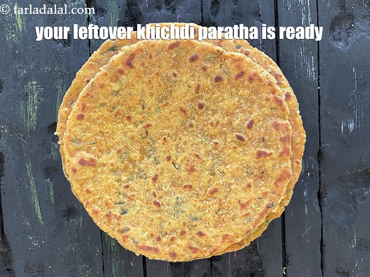 Step 28 – Your <meta charset="UTF-8" /><strong>masala khichdi paratha | leftover khichdi paratha | Gujarati&nbsp;khichdi ki roti | …