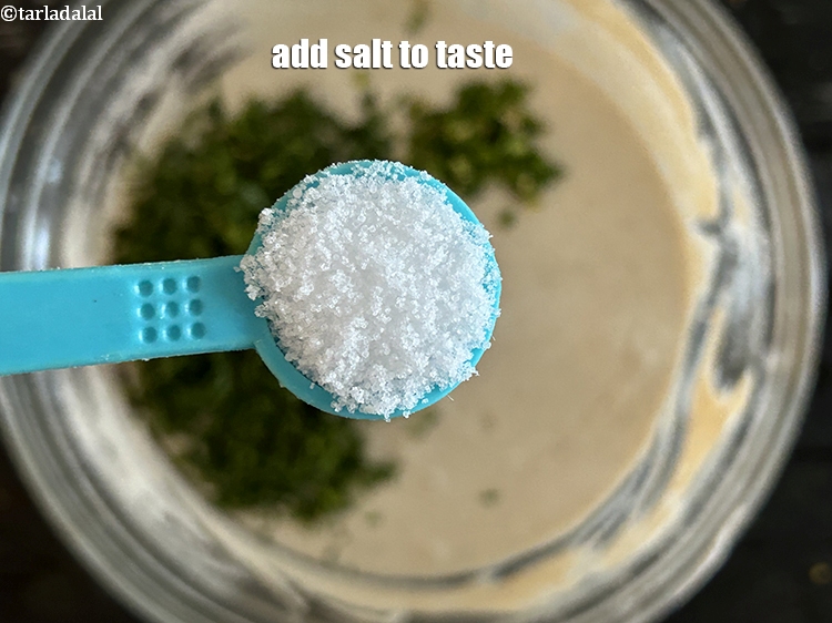 Step 28 – Add salt to taste. We added 1/2&nbsp;tsp salt.
