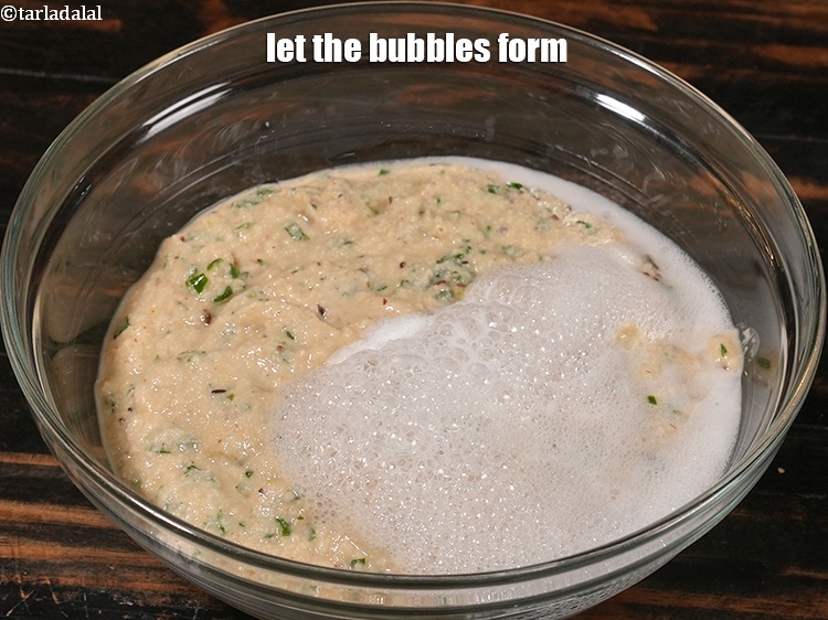 Step 28 – Let the bubbles form.