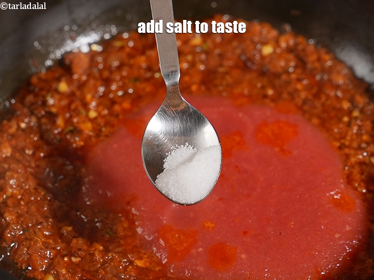 Step 28 – Add salt to taste.