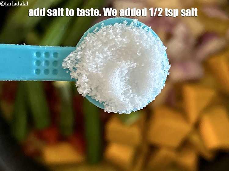 Step 29 – <p>Add salt to taste. We added 1/2&nbsp;tsp salt.</p>