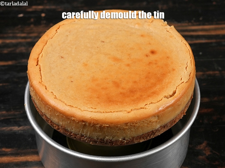 Step 28 – Carefully demould the tin.