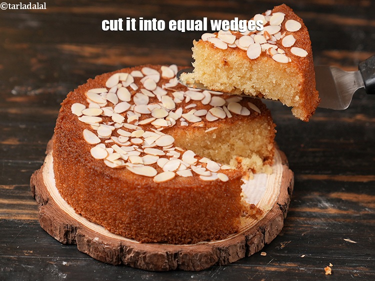 स्टेप 28 – इसे बराबर टुकड़ों में काट लें।