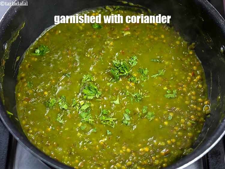 Step 28 – Add garnished with coriander.