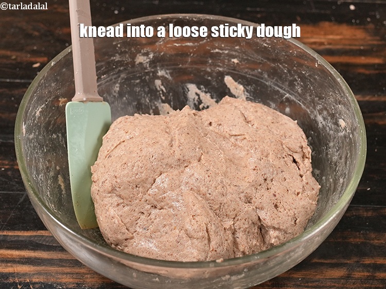Step 27 – Knead into a loose sticky dough. If you have a stand mixer with a dough …