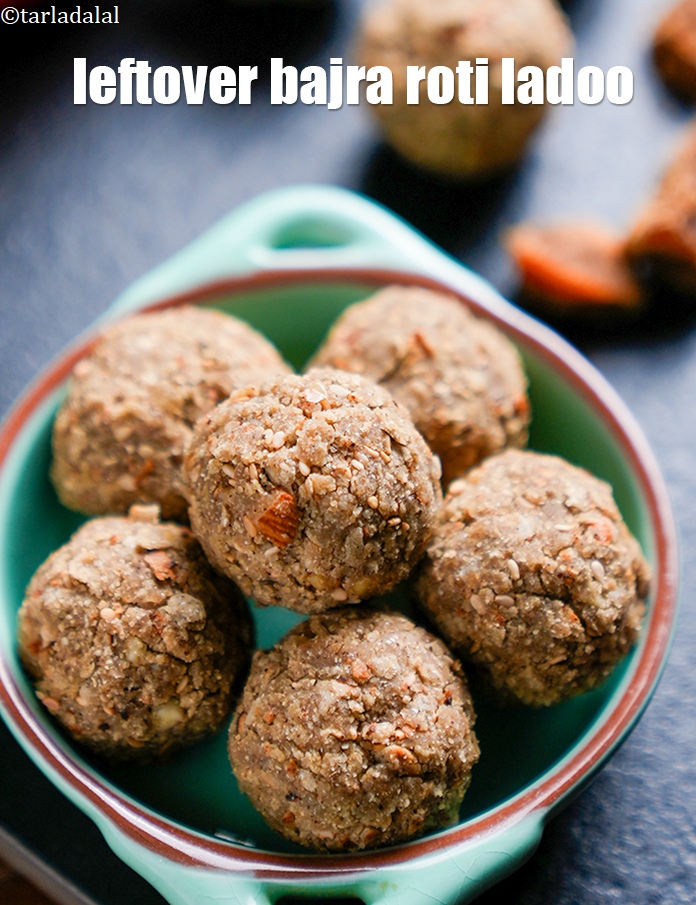 स्टेप 28 – <strong>बाजरा चूरमा लड्डू रेसिपी&nbsp;|&nbsp;बचे हुए बाजरे की रोटी के लड्डू&nbsp;|&nbsp;झटपट …