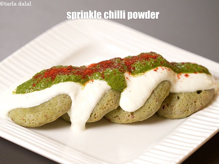 Step 28 – Sprinkle chilli powder.