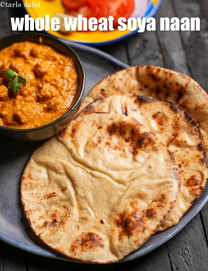 Step 28 – Serve<strong> soya naan</strong> immediately.