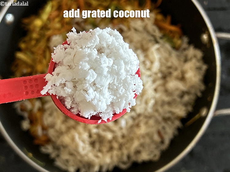 Step 29 – Add <meta charset="UTF-8" />2 tbsp&nbsp;<a href="glossary-grated-coconut-852i">grated coconut</a>.