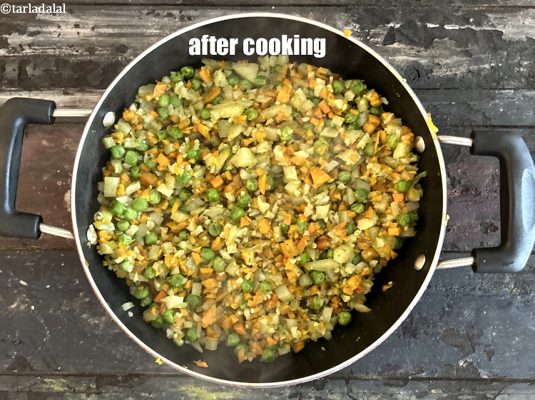 Step 28 – After cooking.
