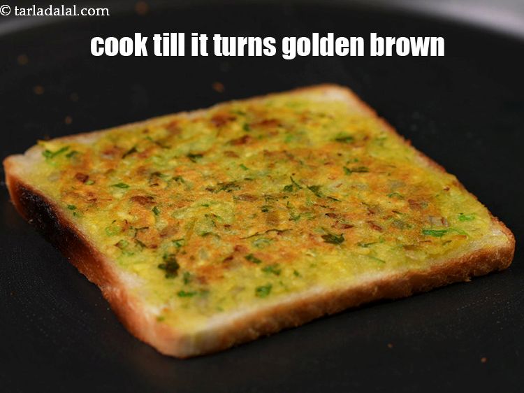 Step 28 – Cook till it turns golden brown in colour from both the sides.