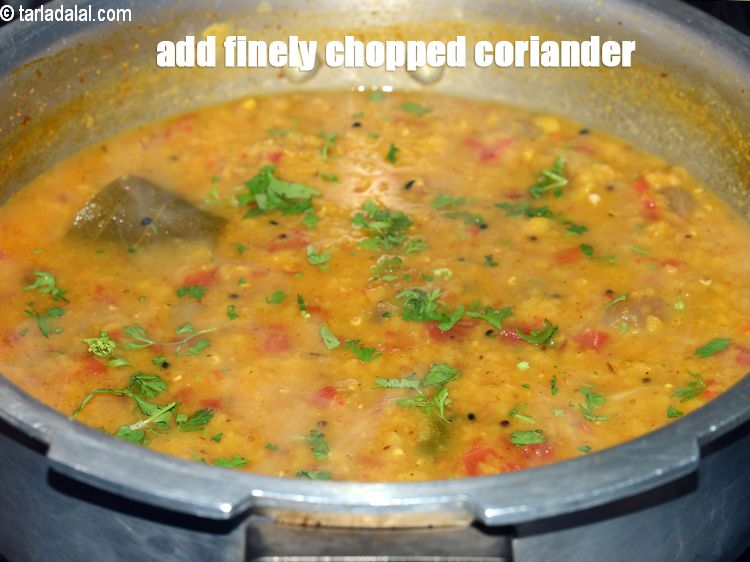Step 28 – Add 2 tbsp finely chopped coriander.