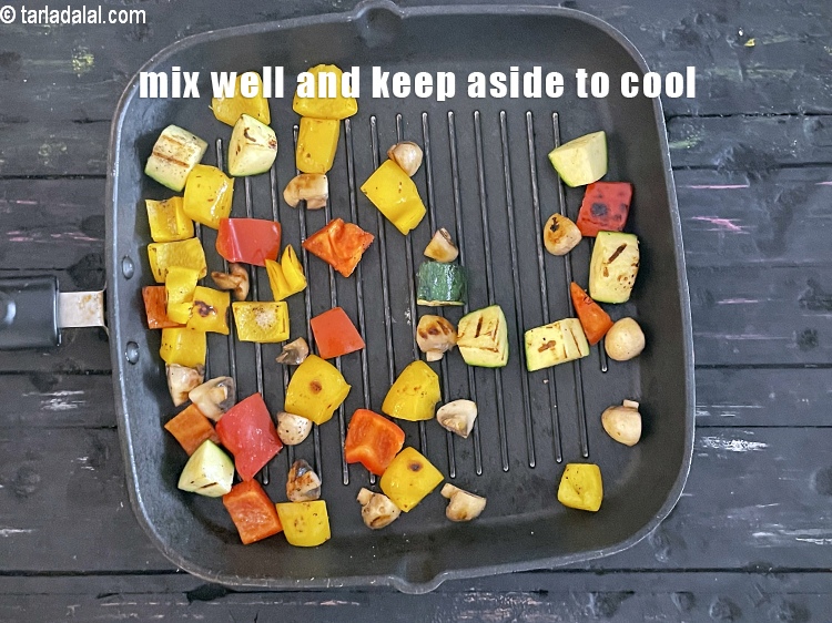 Step 28 – Mix well and keep aside to cool.