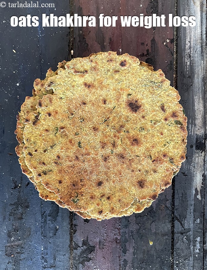 Step 30 – Serve <strong>oats methi multiflour khakhra | healthy&nbsp;oats methi</strong><strong> khakhra |</strong>&nbsp;<strong>Indian&nbsp;oats garlic khakhra | oats khakhra …