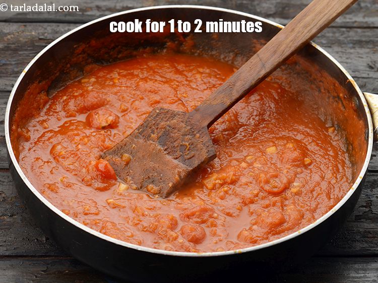 Step 29 – Cook on a medium flame for 1 to 2 minutes, while stirring occasionally.