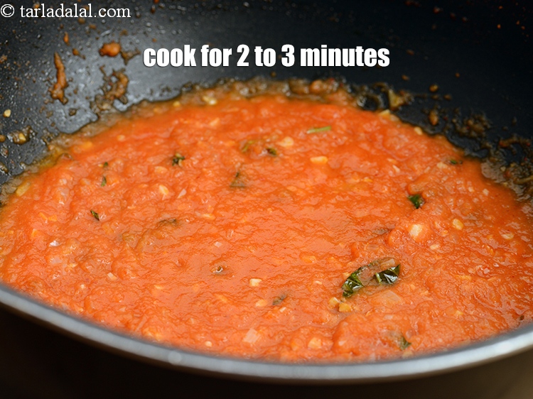 Step 30 – Cook on medium flame for 2 to 3 minutes.