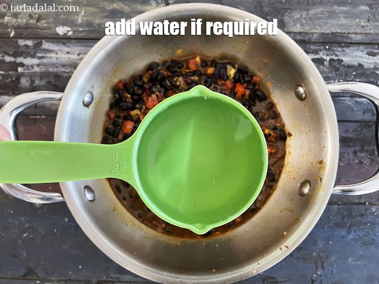 Step 37 – Add 1/2 cup water.