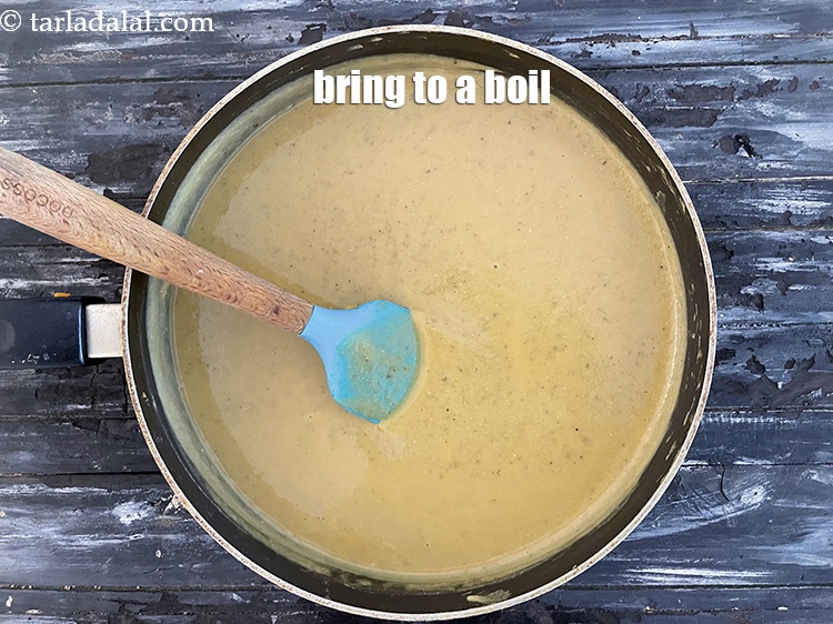 स्टेप 28 – एक उबाल आने दें।