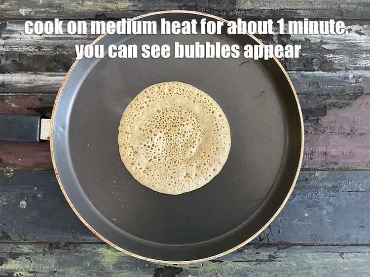 Step 32 – Cook on a medium flame for a minute. Since we have added a pinch of …