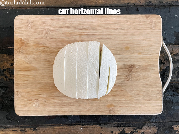 Step 38 – Cut horizontal lines.