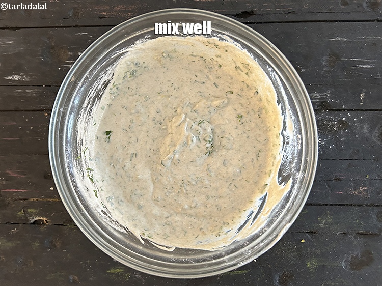 Step 29 – Mix well.