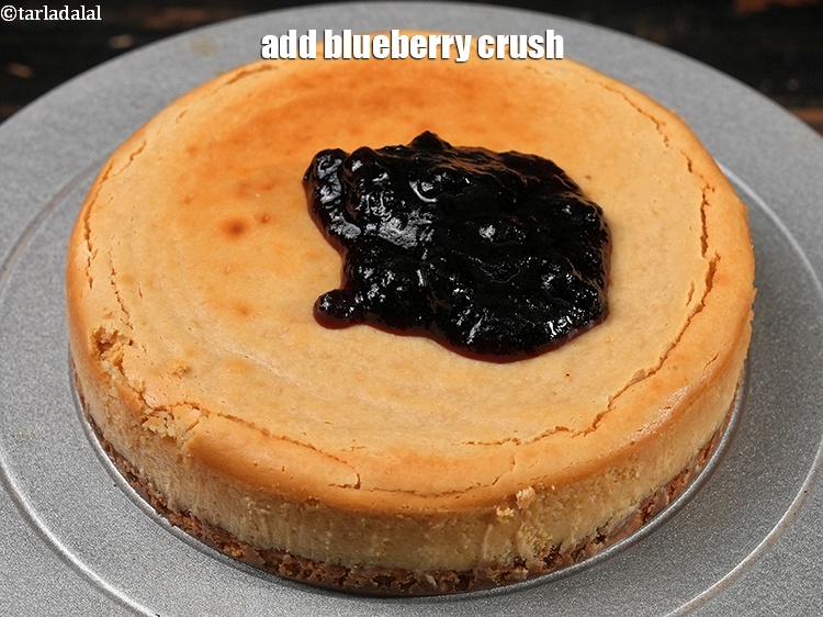 Step 29 – Add 1/4 cup&nbsp;<a href="https://www.tarladalal.com/glossary-blueberry-crush-blueberry-syrup-2027i">blueberry crush</a>.