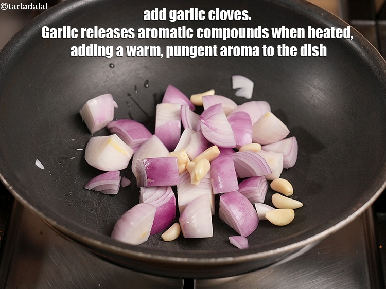 Step 30 – Add 10 to 12 garlic cloves.&nbsp;Garlic releases aromatic compounds when heated, adding a warm, pungent …