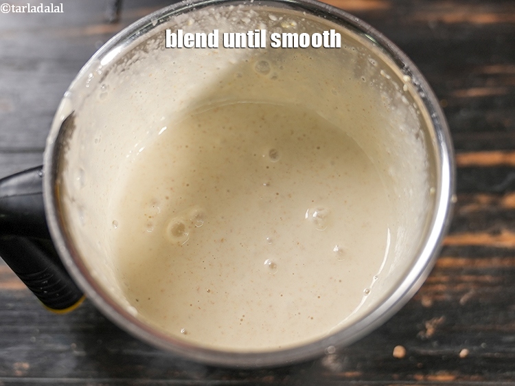 Step 29 – Blend until smooth.