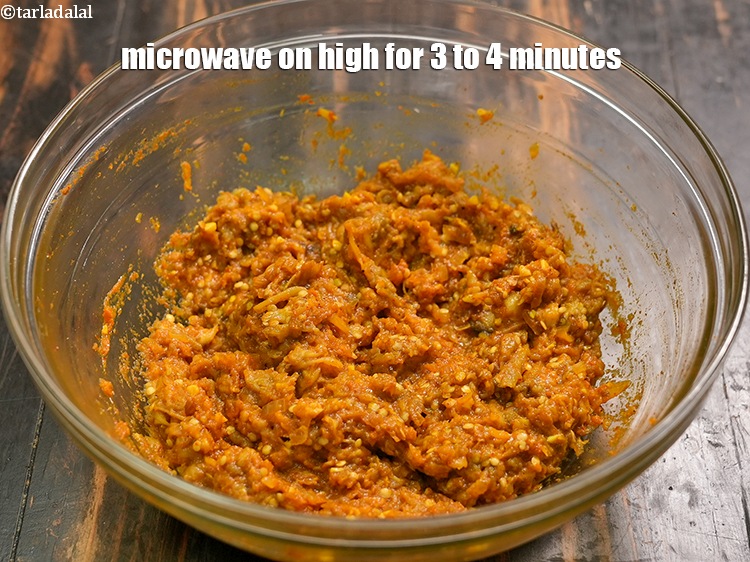 Step 28 – Microwave on high for 3 to 4 minutes.