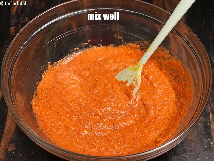 Step 29 – Mix well.