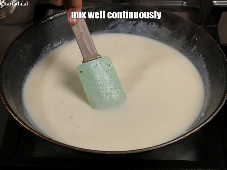 Step 30 – Mix well continuously.