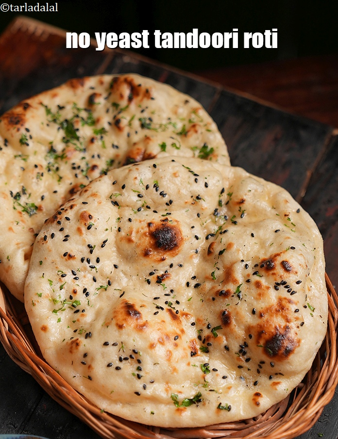 स्टेप 29 – <strong>मैदा तंदूरी रोटी रेसिपी&nbsp;|&nbsp;तवा पर बिना खमीर वाली तंदूरी रोटी&nbsp;|&nbsp;घर …