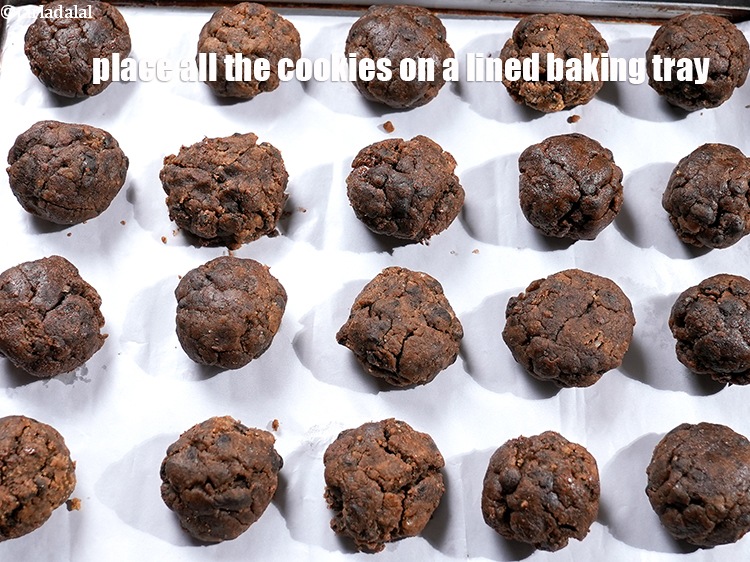 Step 29 – Repeat step 11 to shape 23 more cookies and place all the cookies on a …