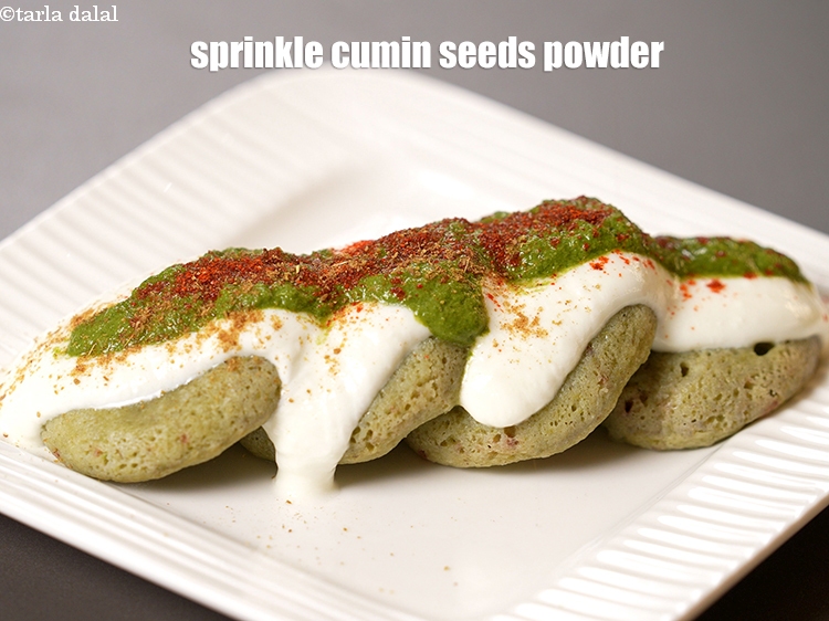Step 29 – Sprinkle cumin seeds powder.