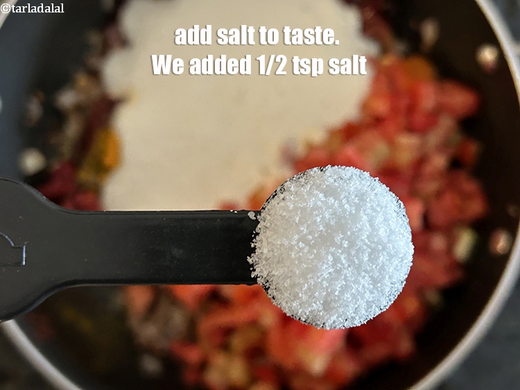 Step 29 – <p>Add salt to taste. We added 1/2&nbsp;tsp salt.</p>